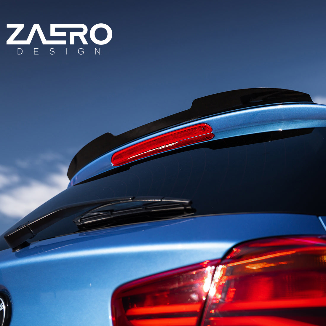 EVO-1 Rear Spoiler Extension for BMW 1 Series F20 2012-2019