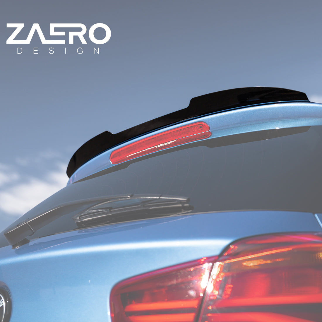 EVO-1 Rear Spoiler Extension for BMW 1 Series F20 2012-2019