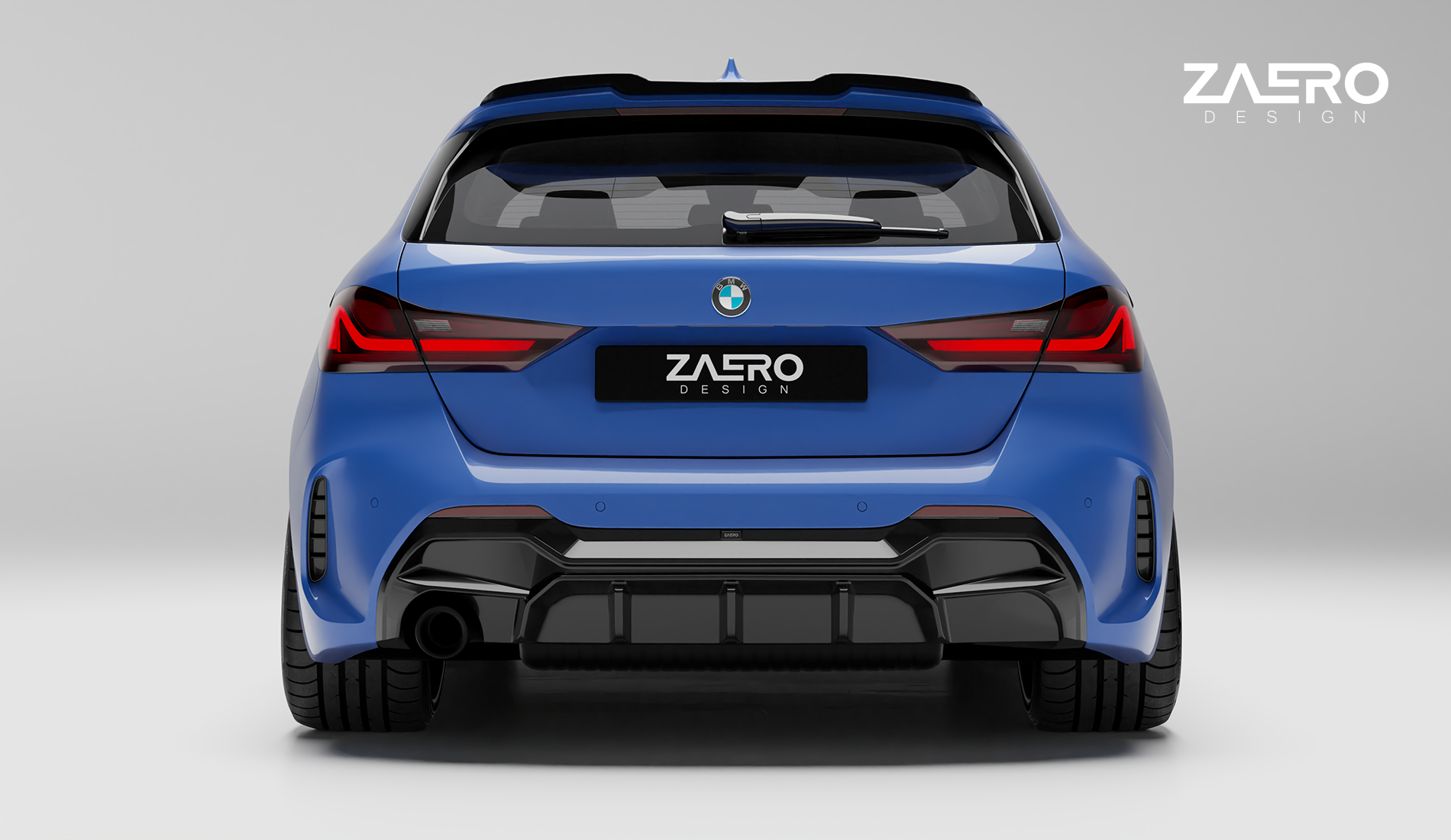 EVO-1 Diffuser for BMW 1 Series F40 (Pre-LCI) [Single Exit] 2020-2023