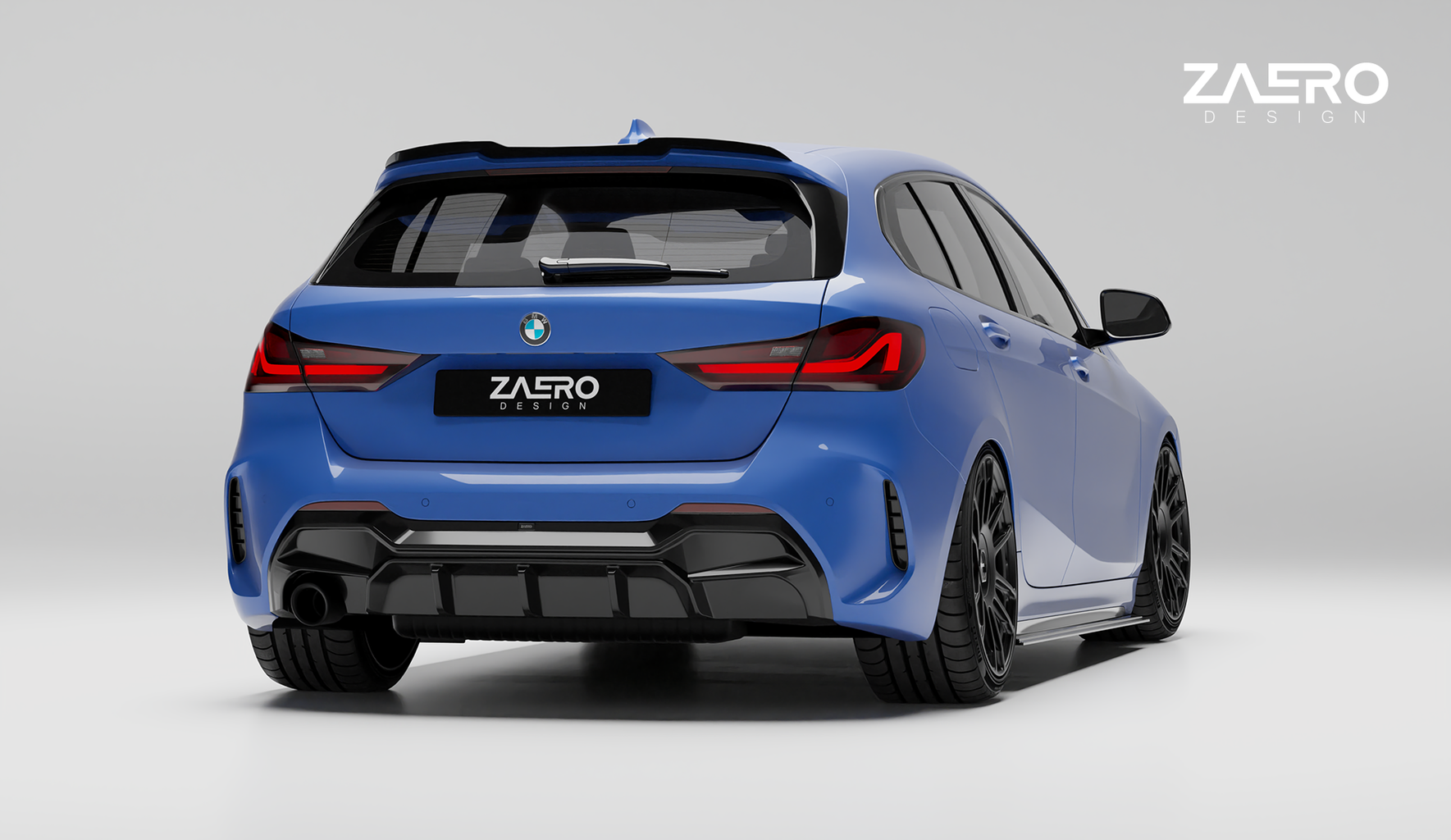 EVO-1 Diffuser for BMW 1 Series F40 (Pre-LCI) [Single Exit] 2020-2023