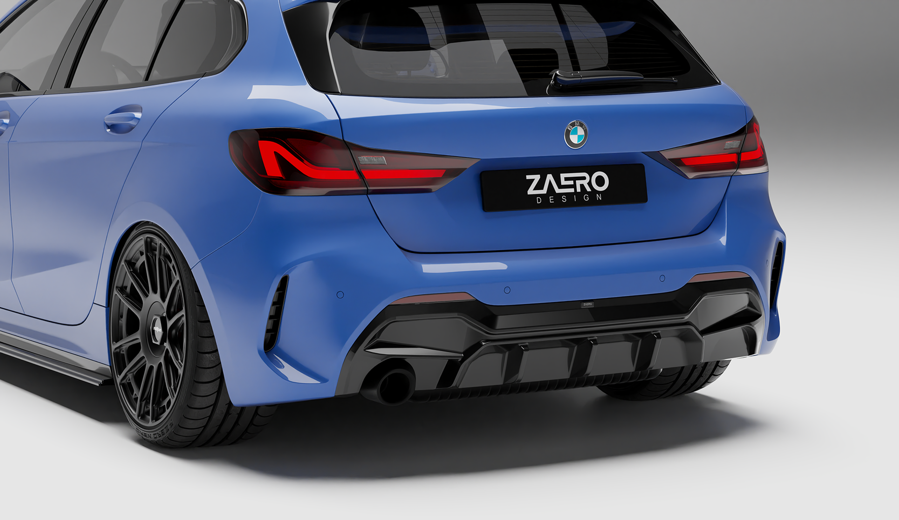 EVO-1 Diffuser for BMW 1 Series F40 (Pre-LCI) [Single Exit] 2020-2023