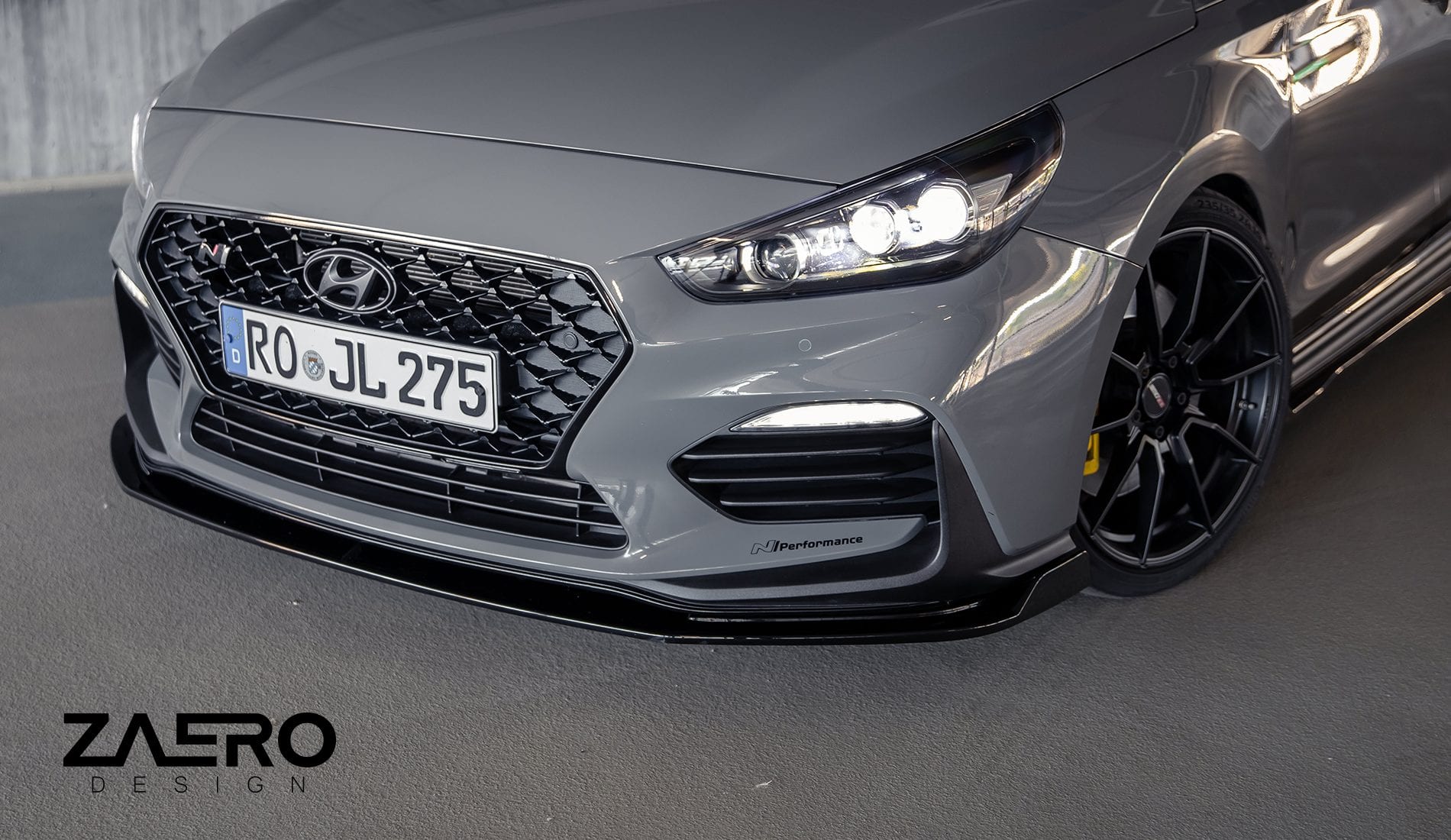 EVO-1 Front Lip/Splitter for Hyundai i30N Hatch/Fastback 2018-2020