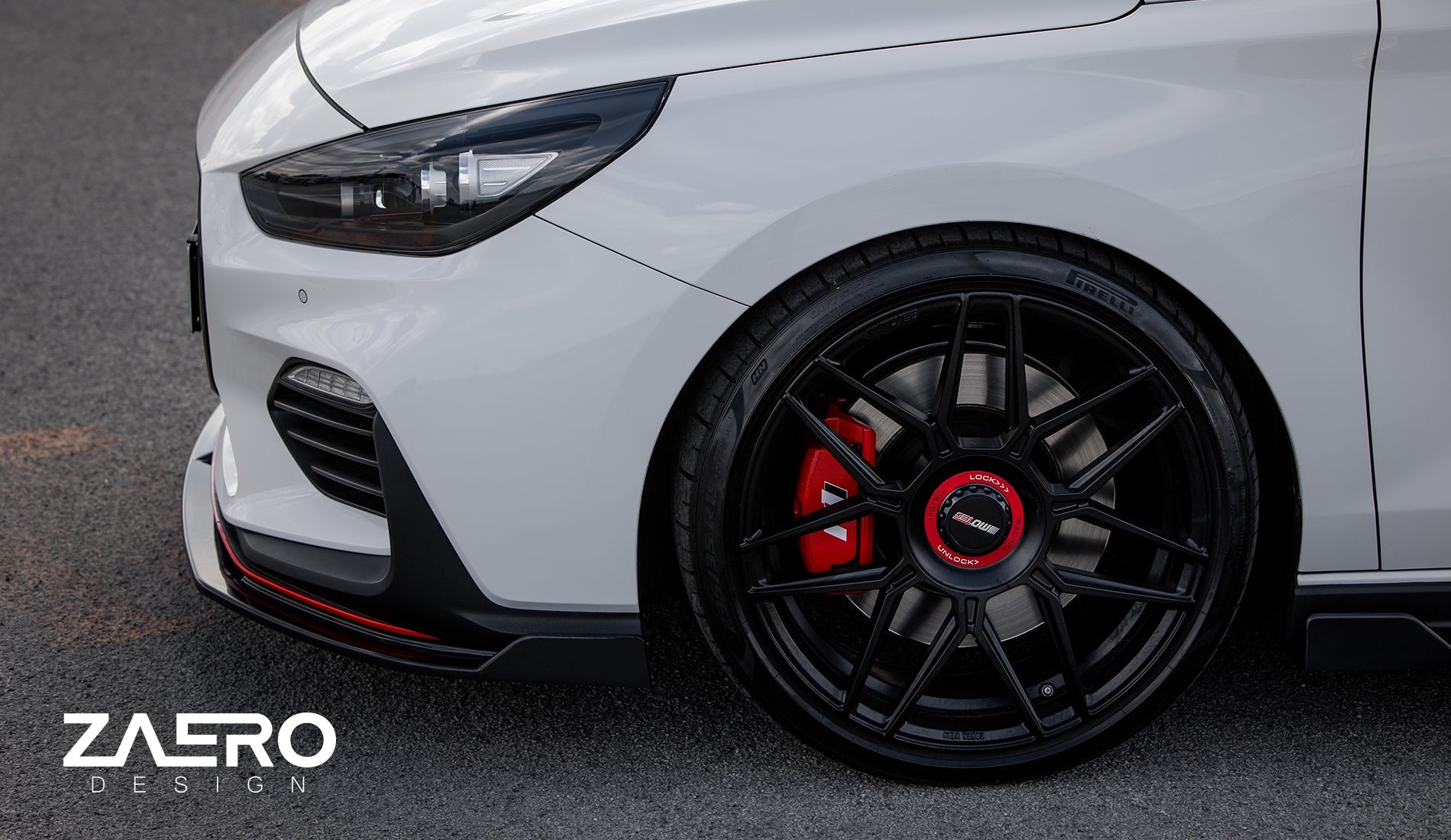 EVO-1 Front Lip/Splitter for Hyundai i30N Hatch/Fastback 2018-2020