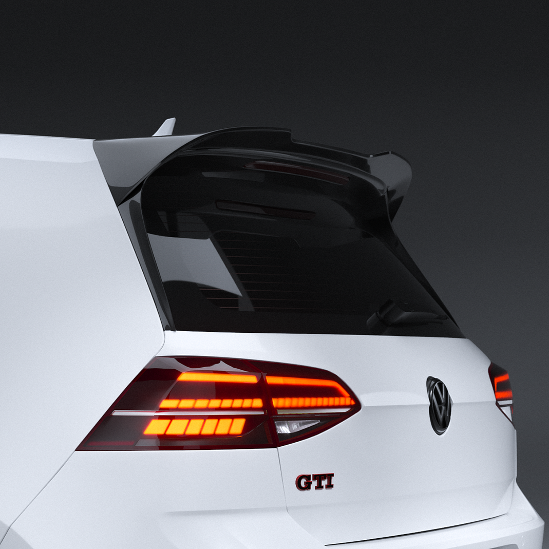 EVO-1 Rear Spoiler for Volkswagen Golf MK7/MK7.5 GTI & R 2014-2021