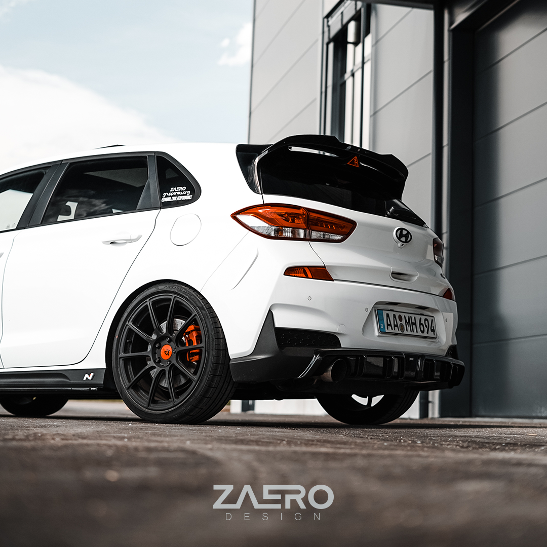 EVO-1 Rear Spoiler Extension for Hyundai i30N Hatchback 2018+